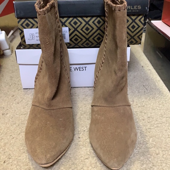 Brown Suede Boots - Picture 2 of 2